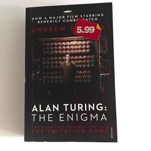 Alan Turing The Enigma Paperback Book by Andrew Hodges Film Ed Imitation Game
